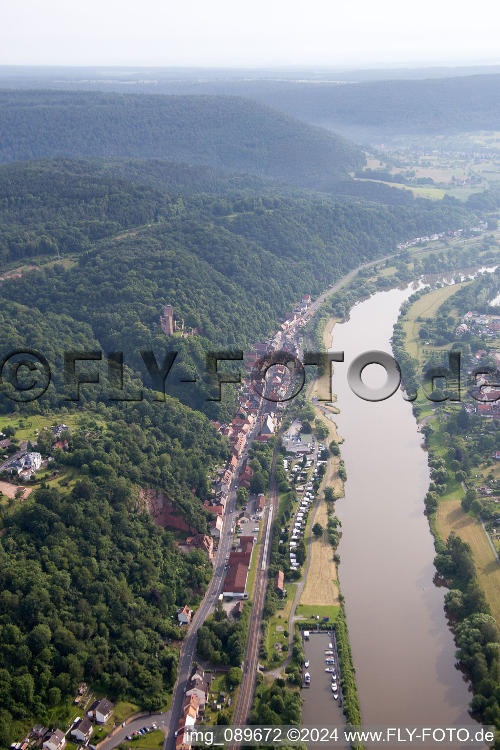 Stadtprozelten in the state Bavaria, Germany