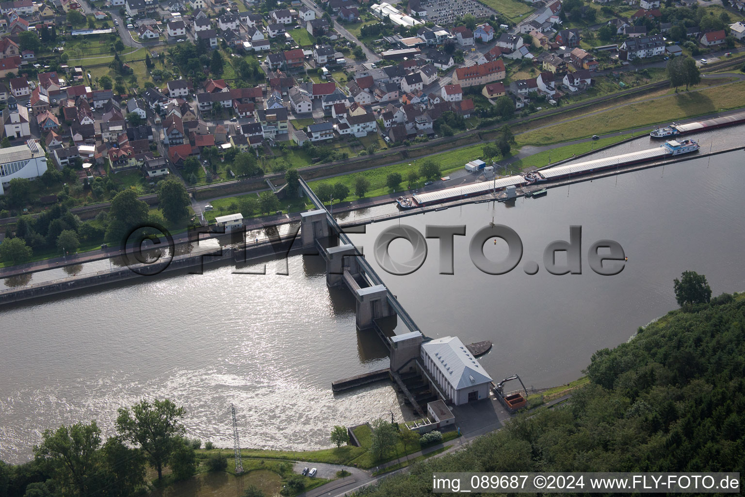 Faulbach in the state Bavaria, Germany