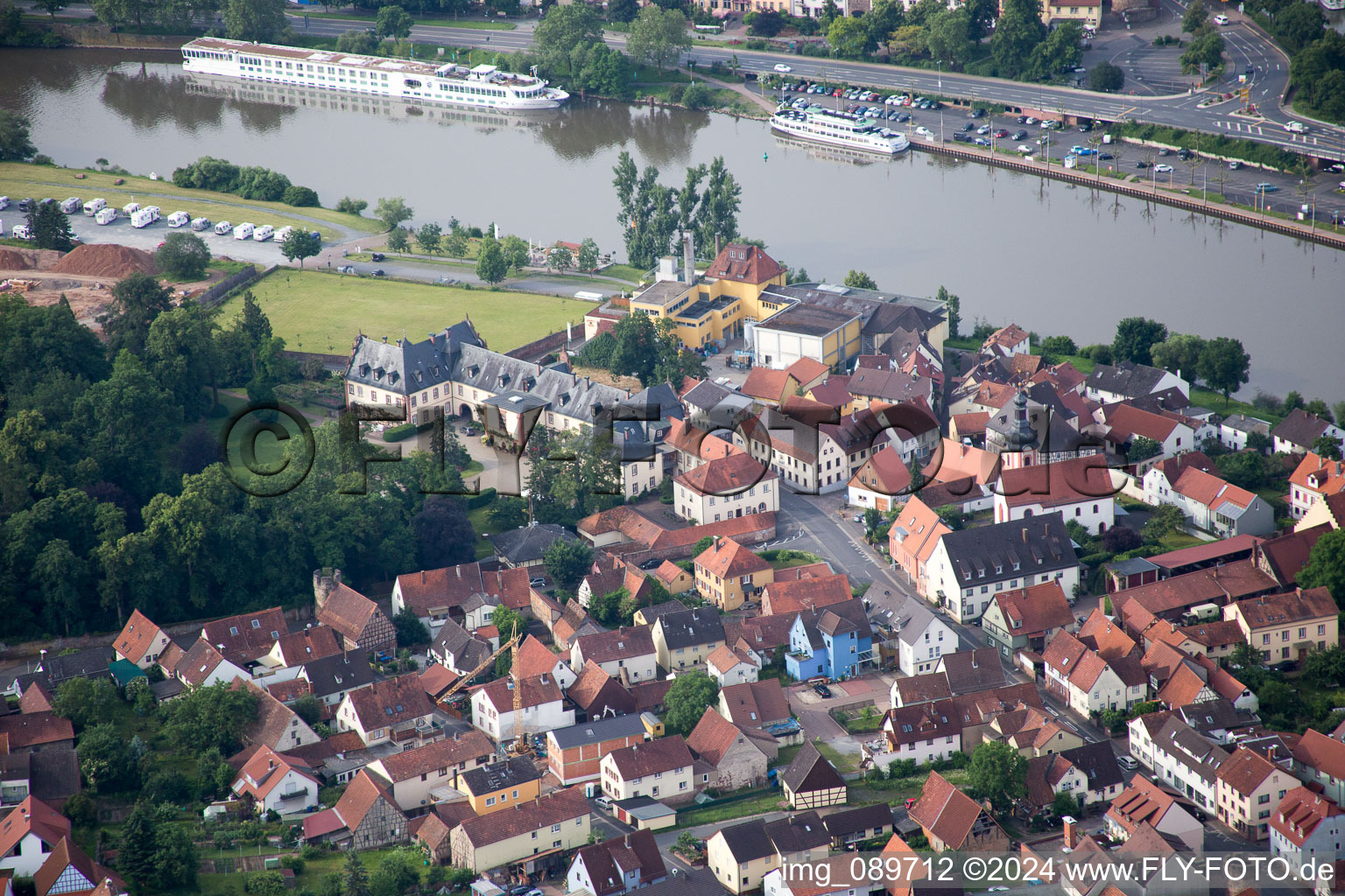 Kreuzwertheim in the state Bavaria, Germany