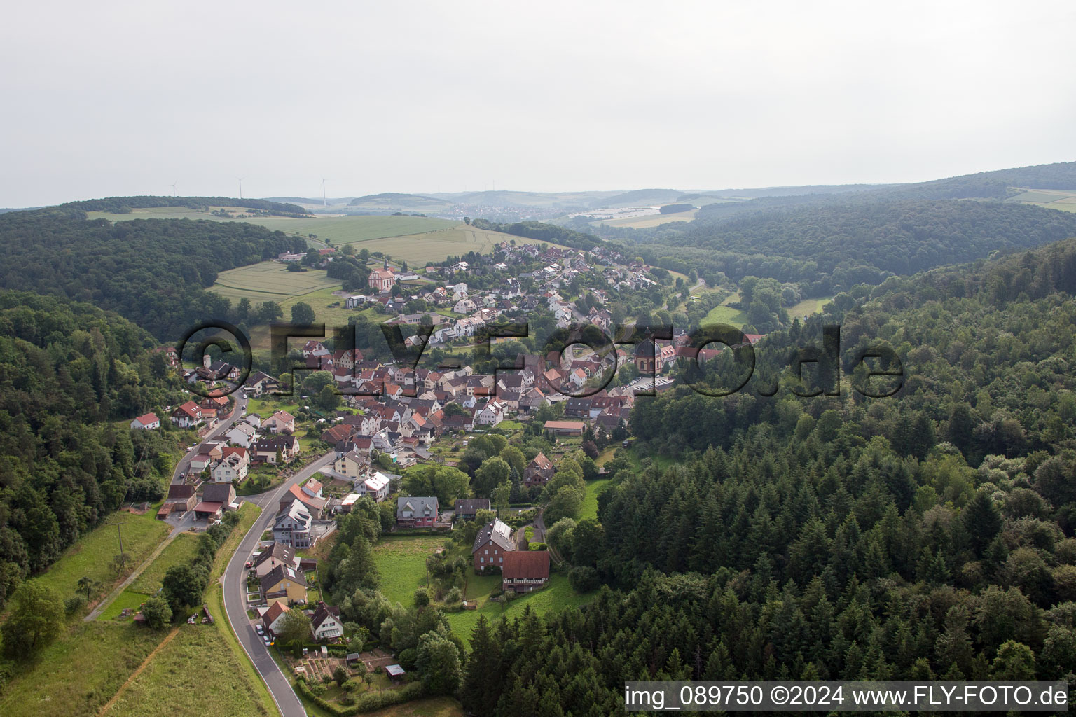 Holzkirchen in the state Bavaria, Germany