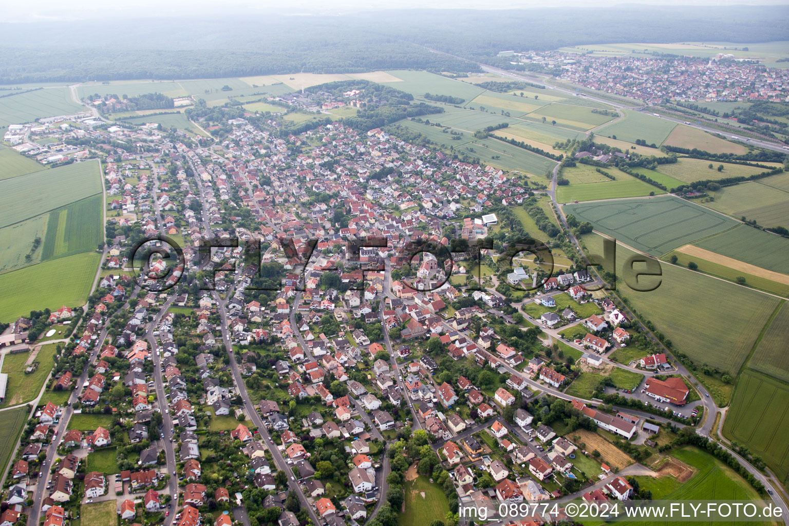 Eisingen in the state Bavaria, Germany