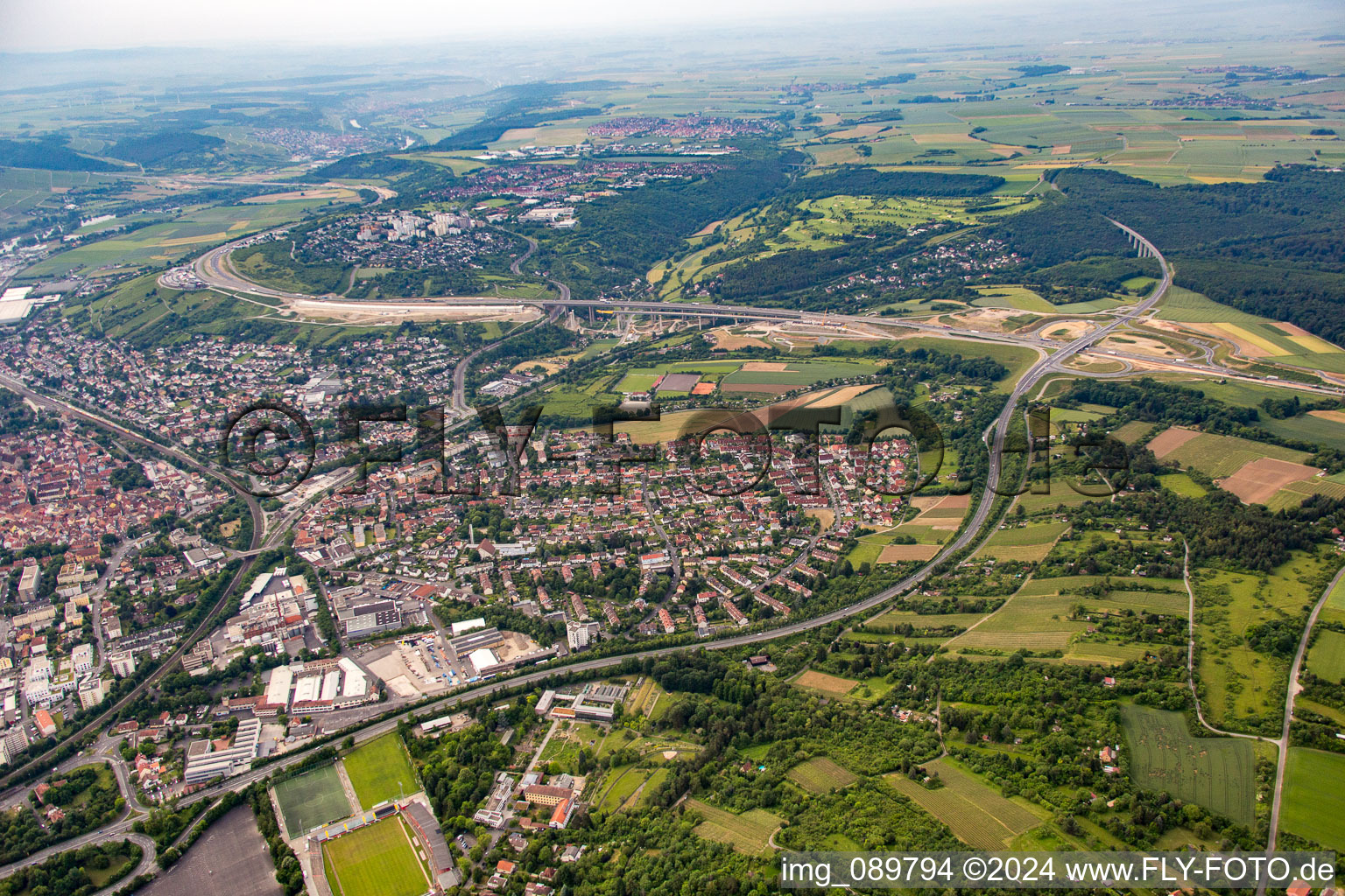 Heidingsfeld in the state Bavaria, Germany