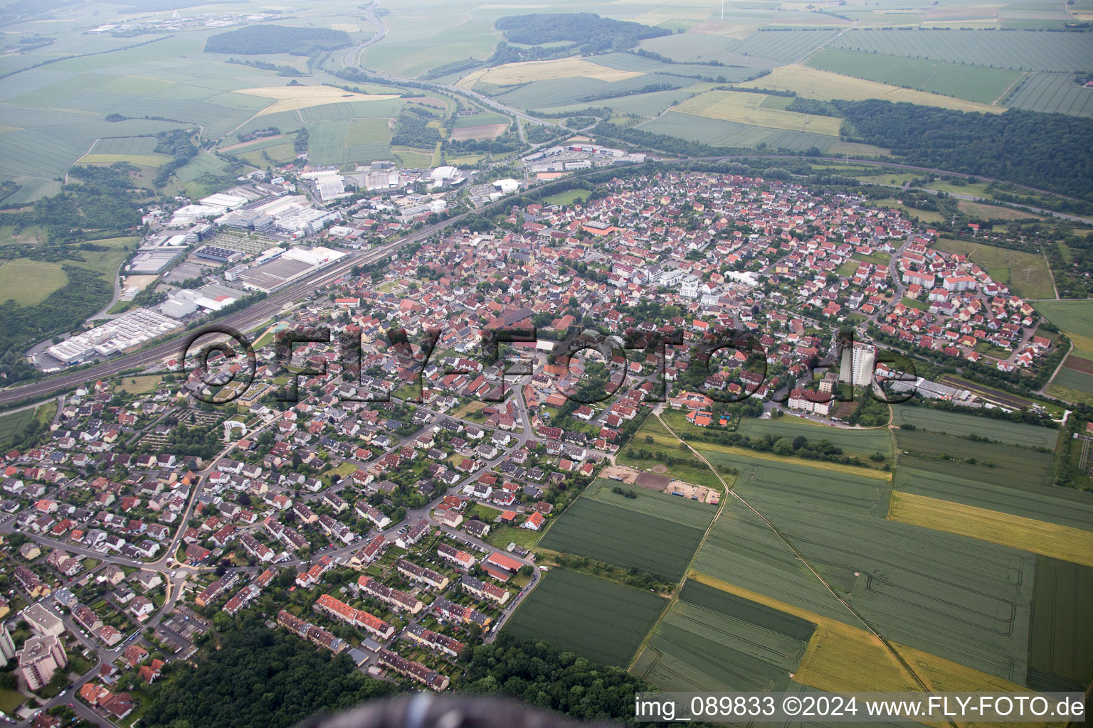 Wurzburg, Rottendorf in Rottendorf in the state Bavaria, Germany