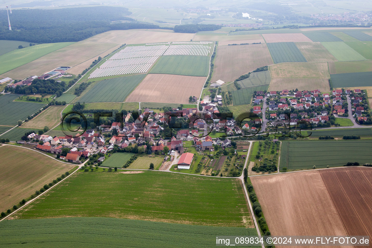 District Püssensheim in Prosselsheim in the state Bavaria, Germany