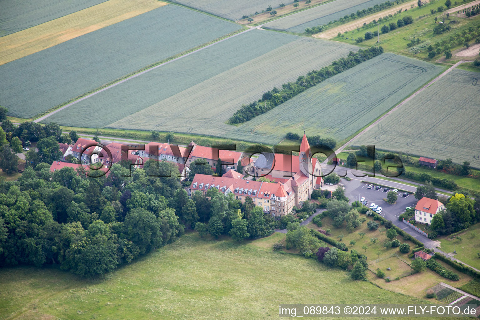 St. Louis in the district Lindach in Kolitzheim in the state Bavaria, Germany