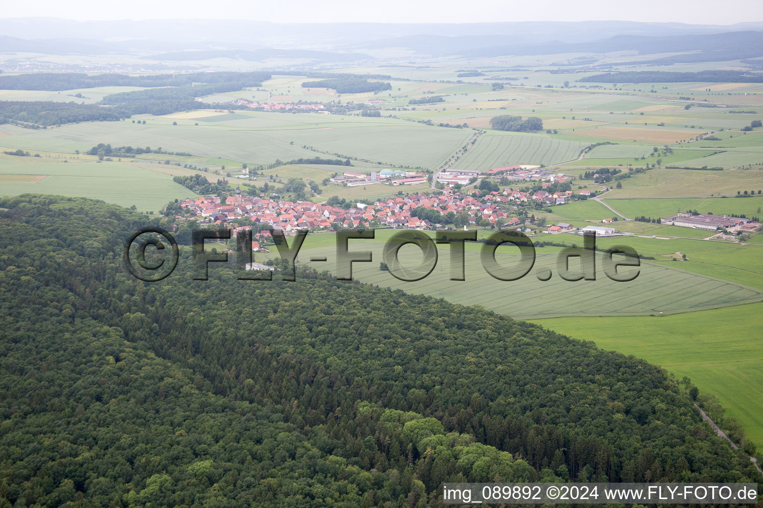 Behrungen in the state Thuringia, Germany