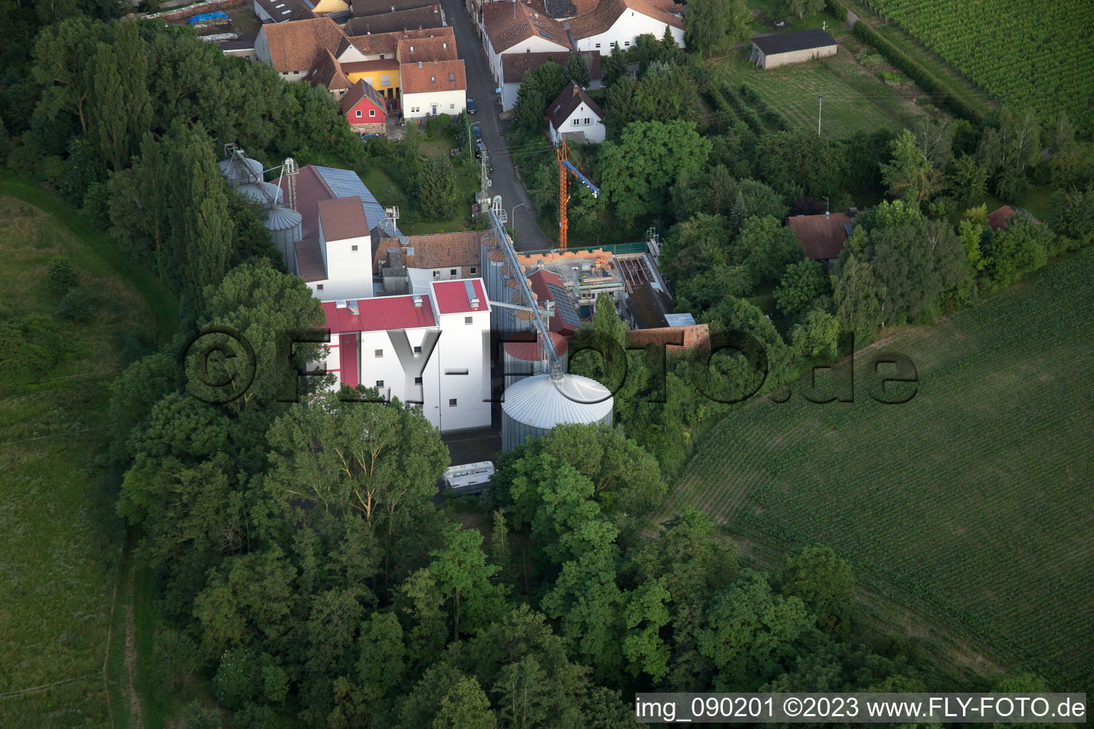 Bischoff mill from above