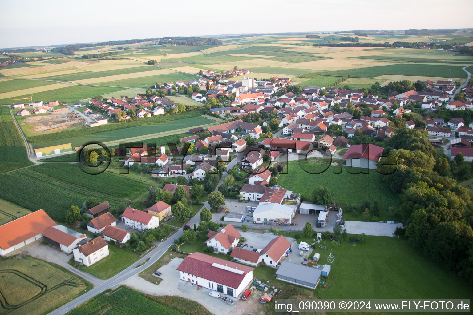 Oberpöring in the state Bavaria, Germany