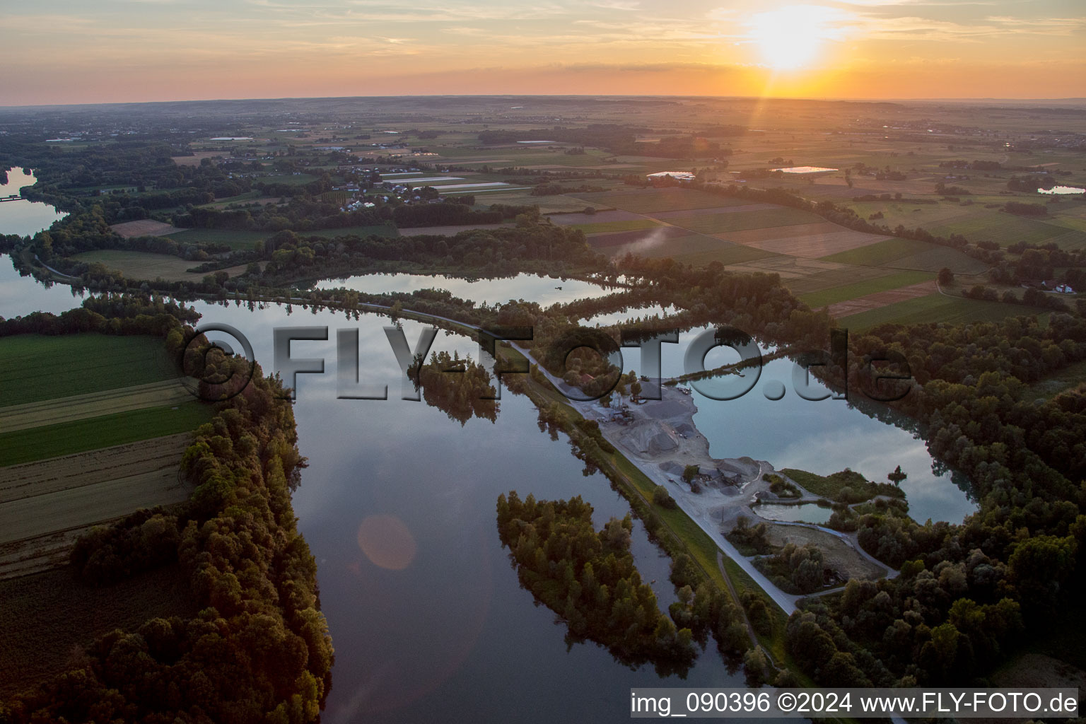 Westerndorf in the state Bavaria, Germany