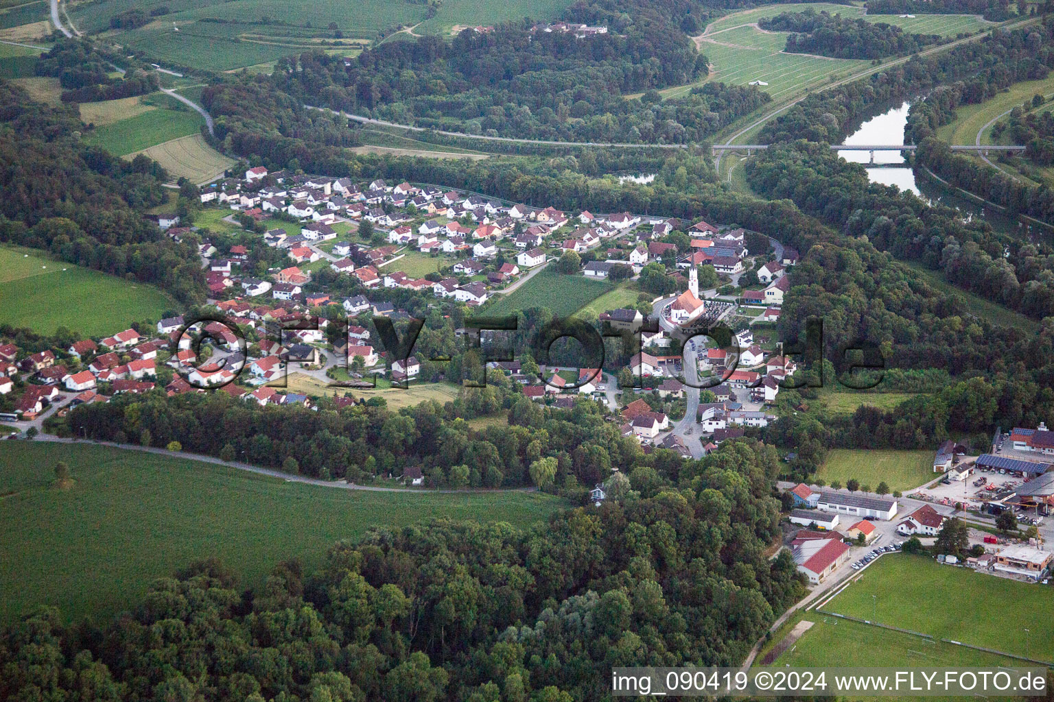 Gottfrieding in the state Bavaria, Germany