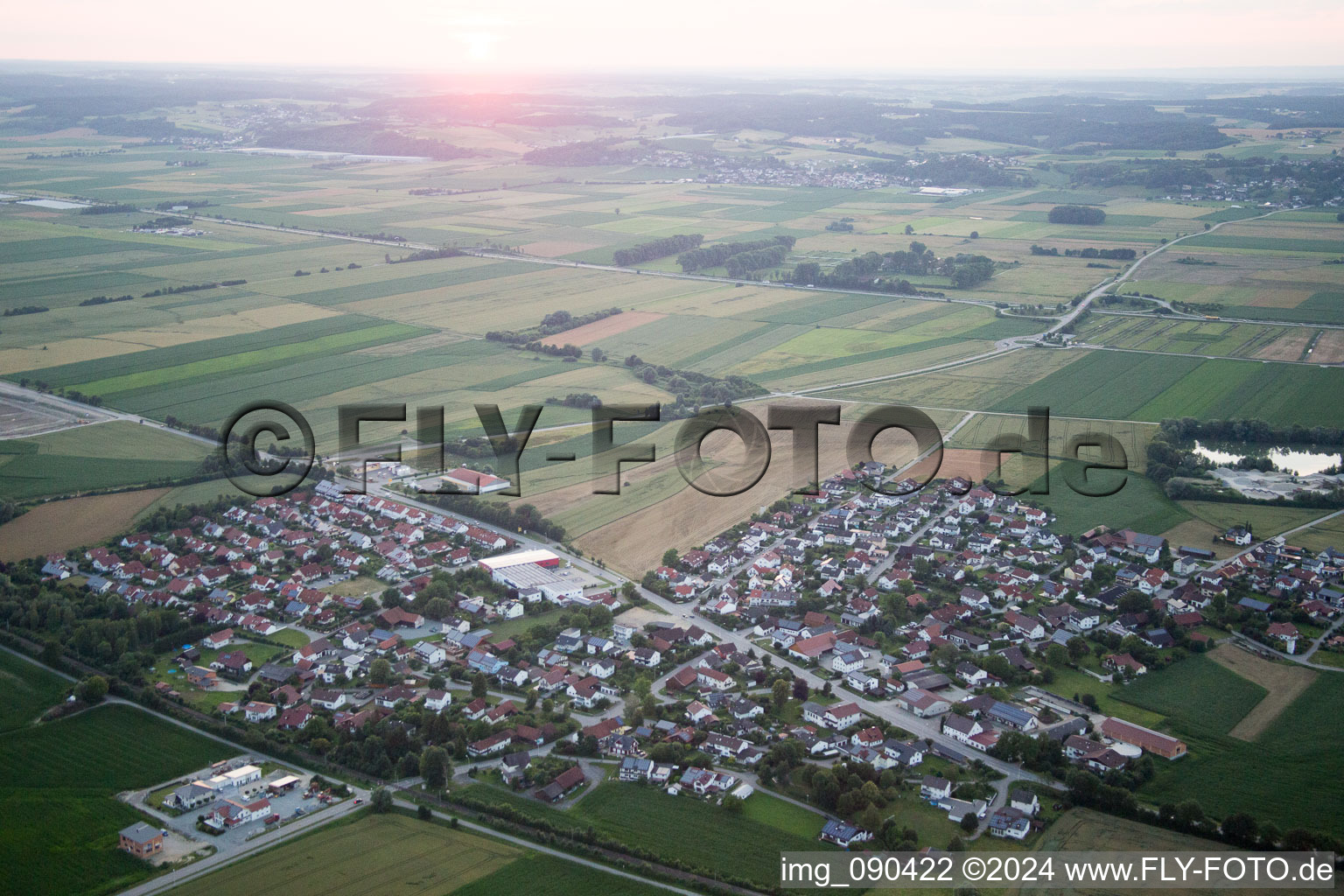 Gottfriedingerschwaige in Gottfrieding in the state Bavaria, Germany