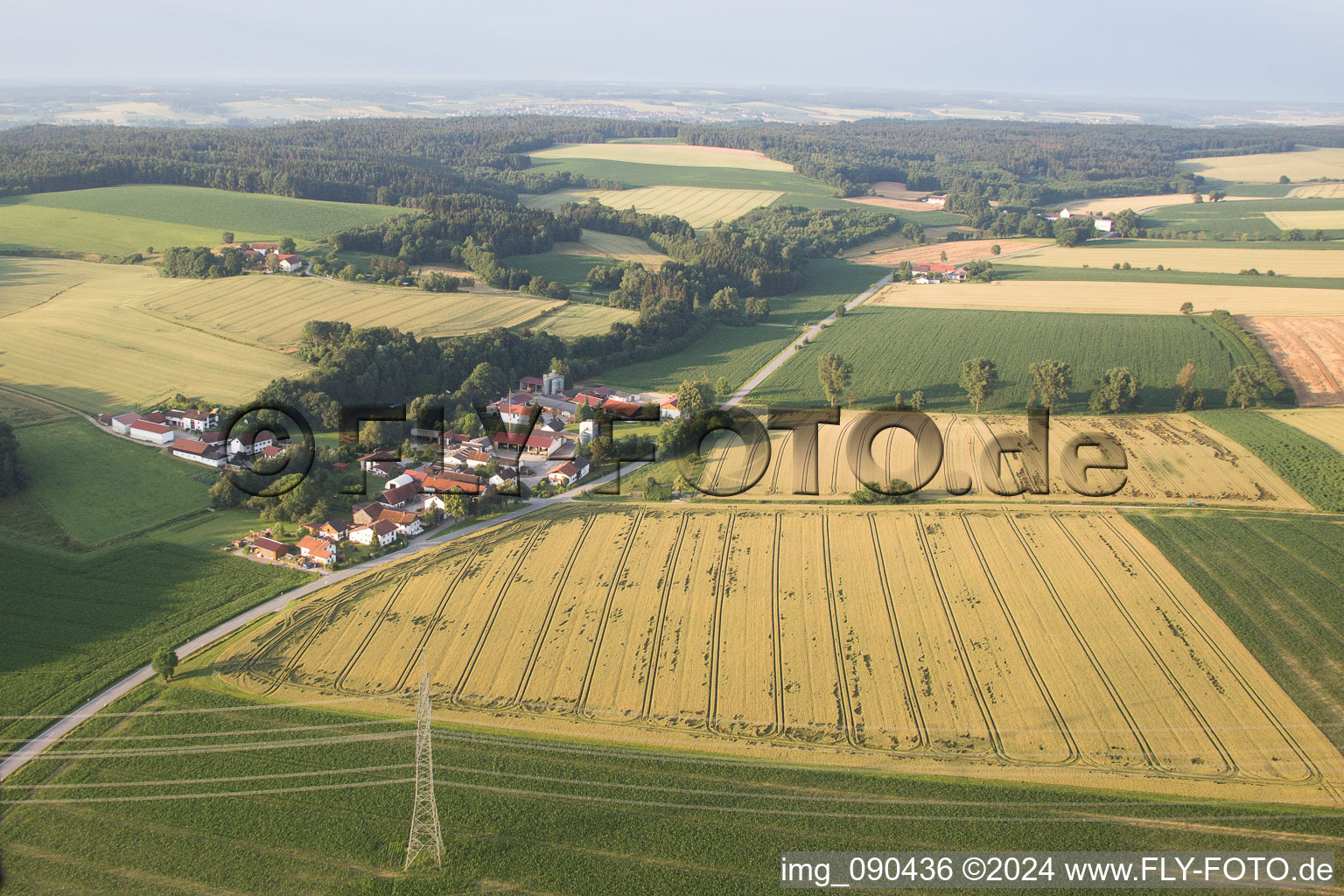 District Dittenkofen in Mamming in the state Bavaria, Germany