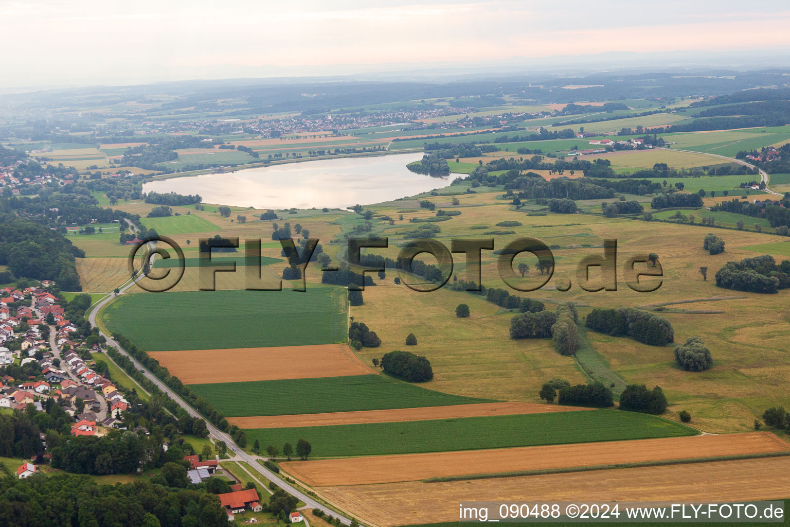 District Poxau in Marklkofen in the state Bavaria, Germany