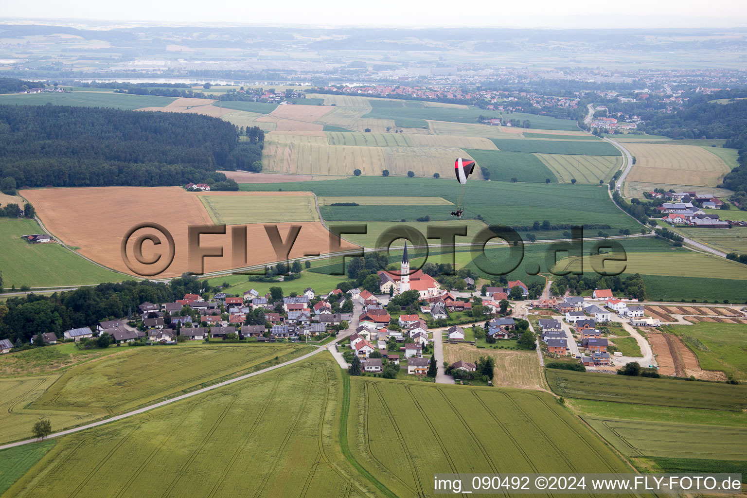 District Frauenbiburg in Dingolfing in the state Bavaria, Germany