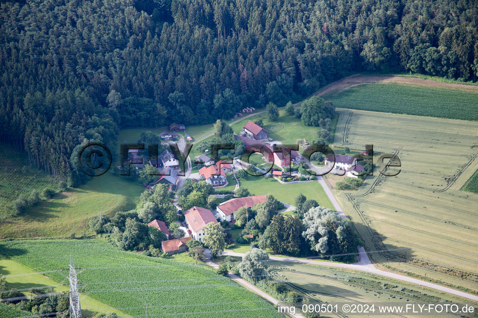 Niederviehbach in the state Bavaria, Germany