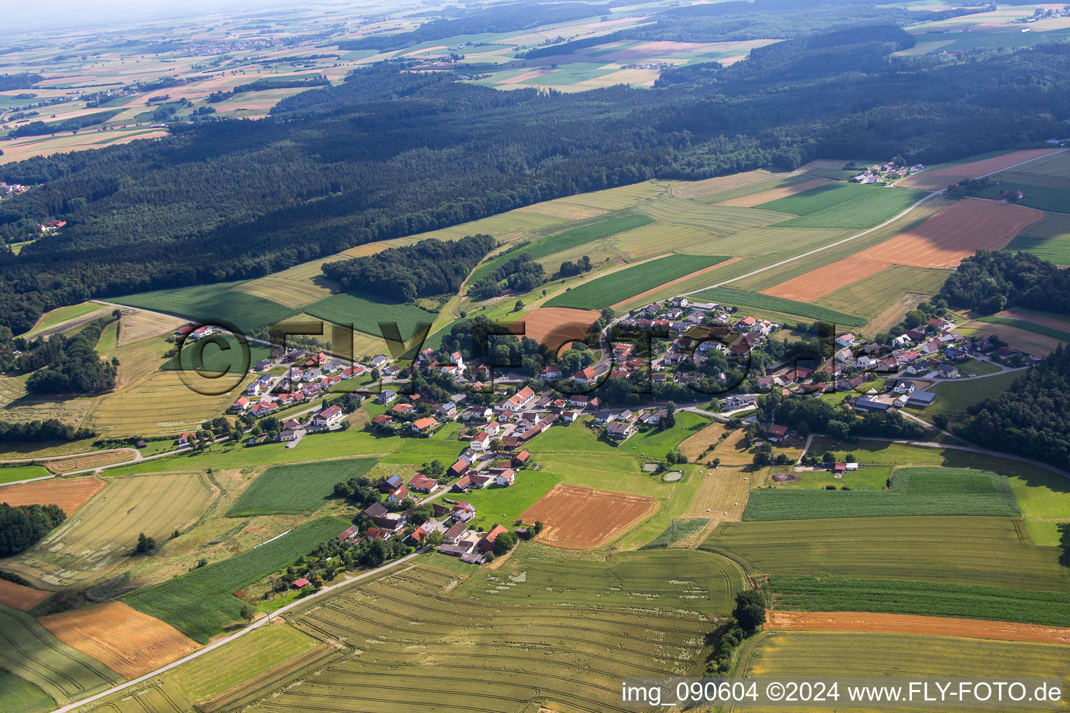 District Tunding in Mengkofen in the state Bavaria, Germany