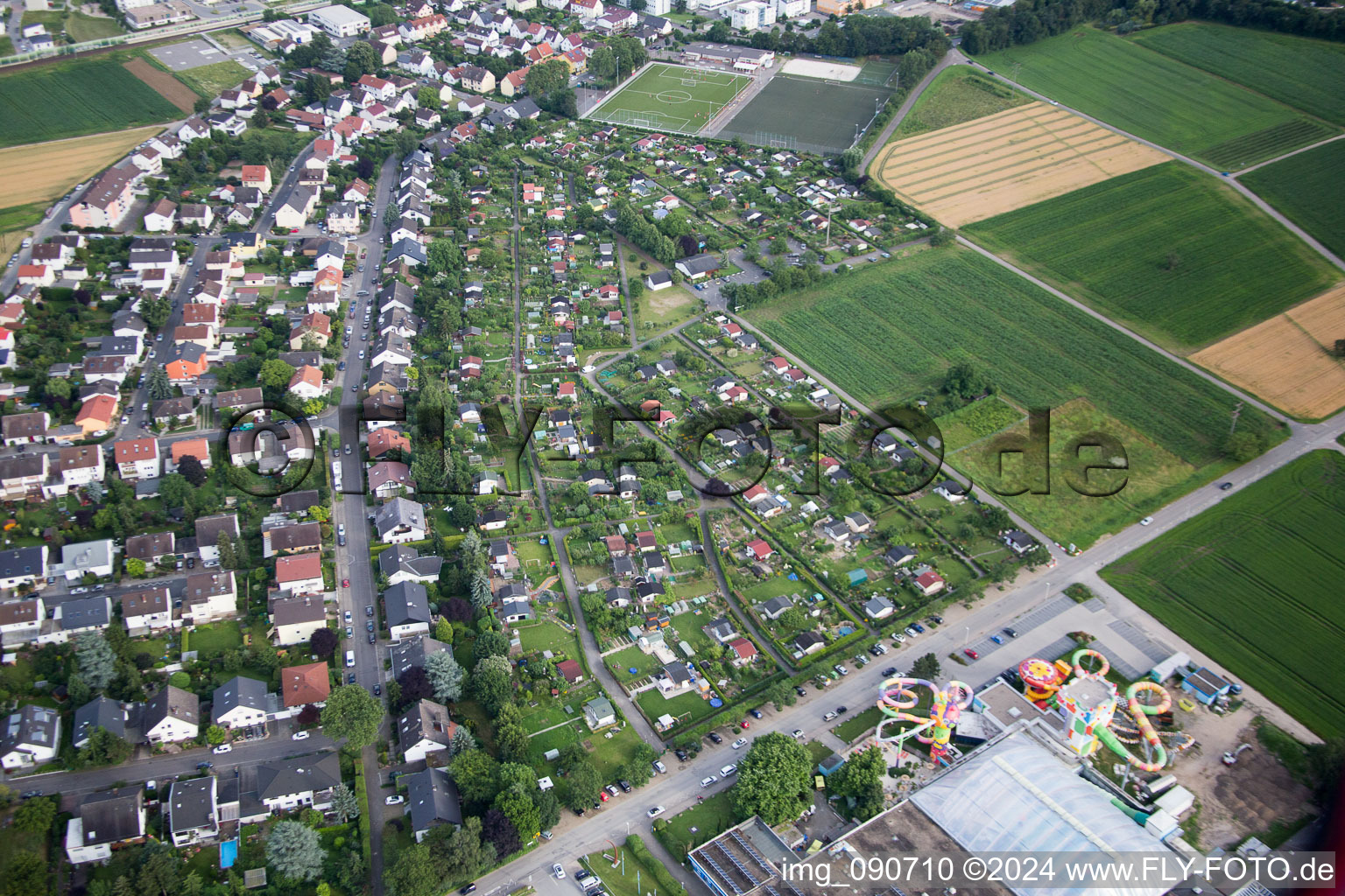 District Lützelsachsen in Weinheim in the state Baden-Wuerttemberg, Germany