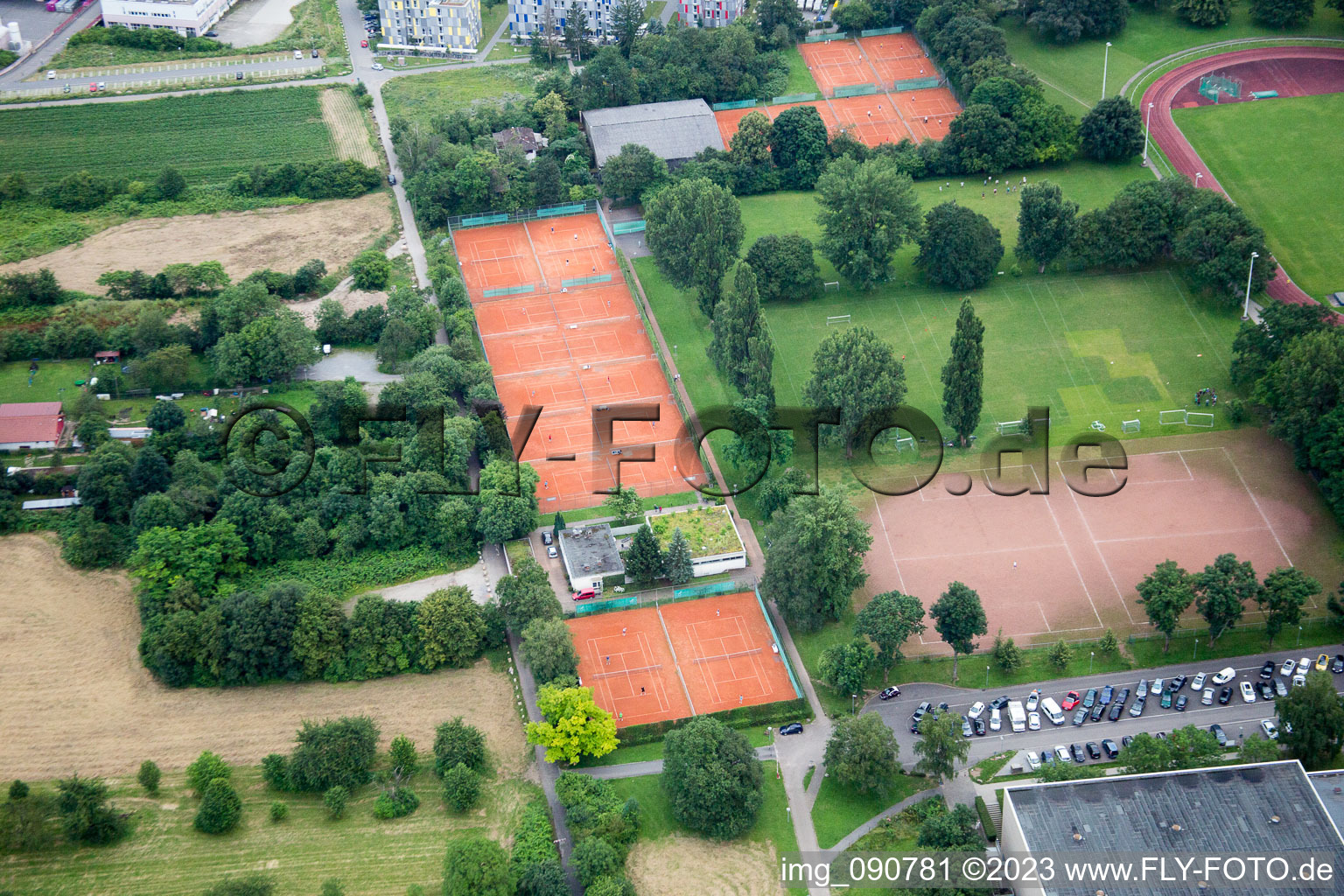 Sports Centre North in the district Handschuhsheimer in Heidelberg in the state Baden-Wuerttemberg, Germany