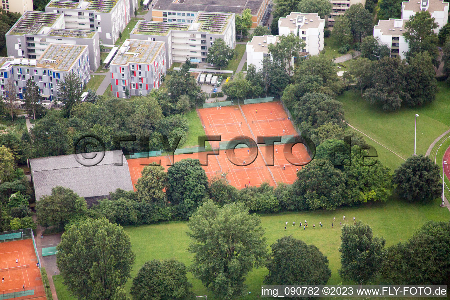 Glovesheim in the district Handschuhsheimer in Heidelberg in the state Baden-Wuerttemberg, Germany