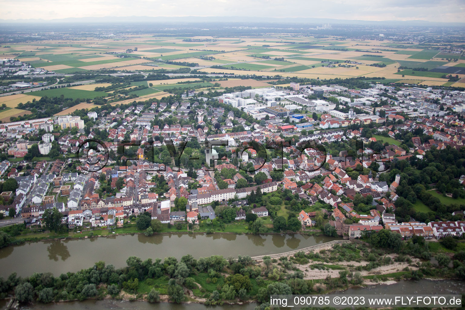 District Wieblingen in Heidelberg in the state Baden-Wuerttemberg, Germany