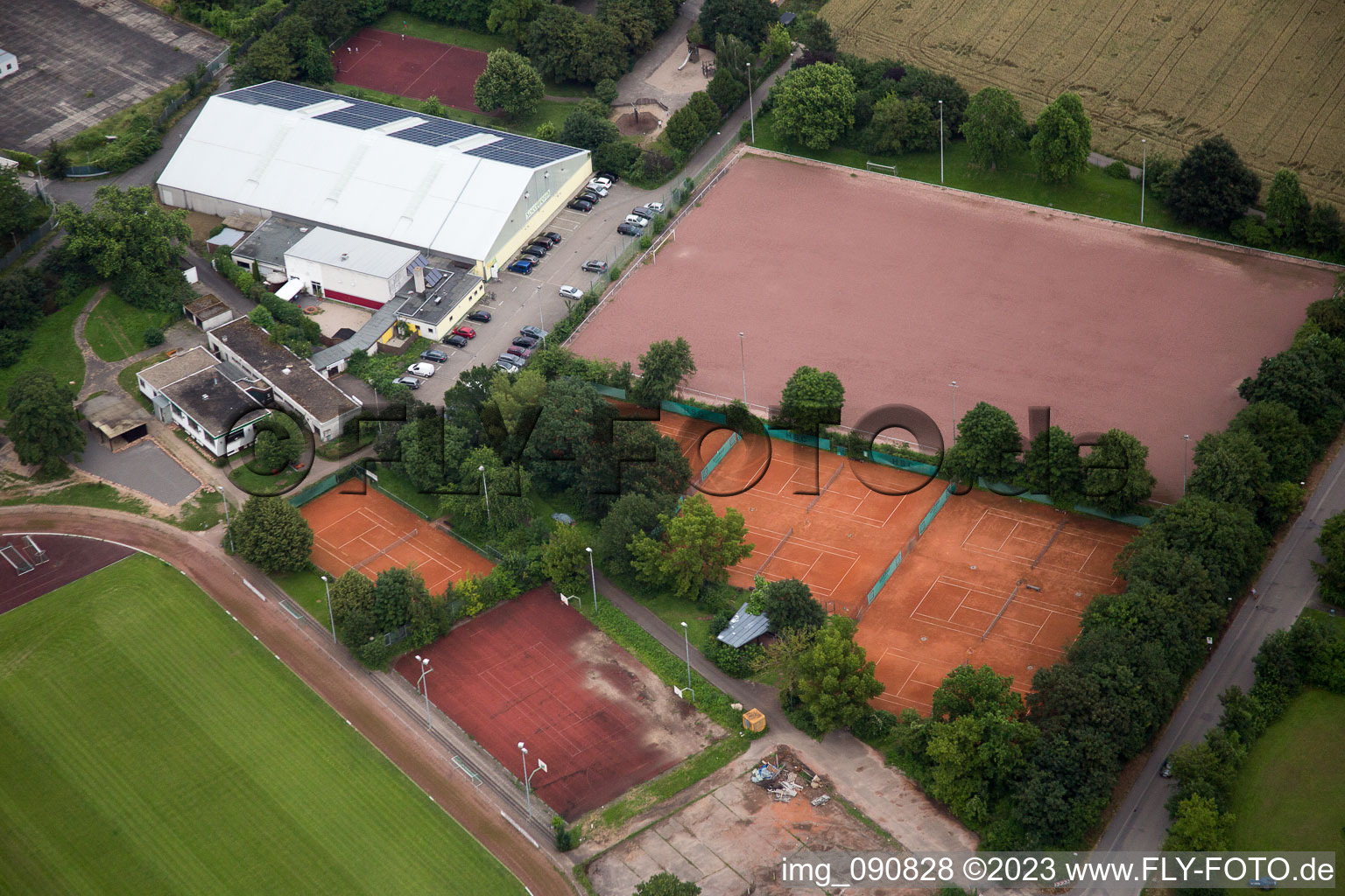 Sports Center South in the district Am Kirchheimer Weg in Heidelberg in the state Baden-Wuerttemberg, Germany