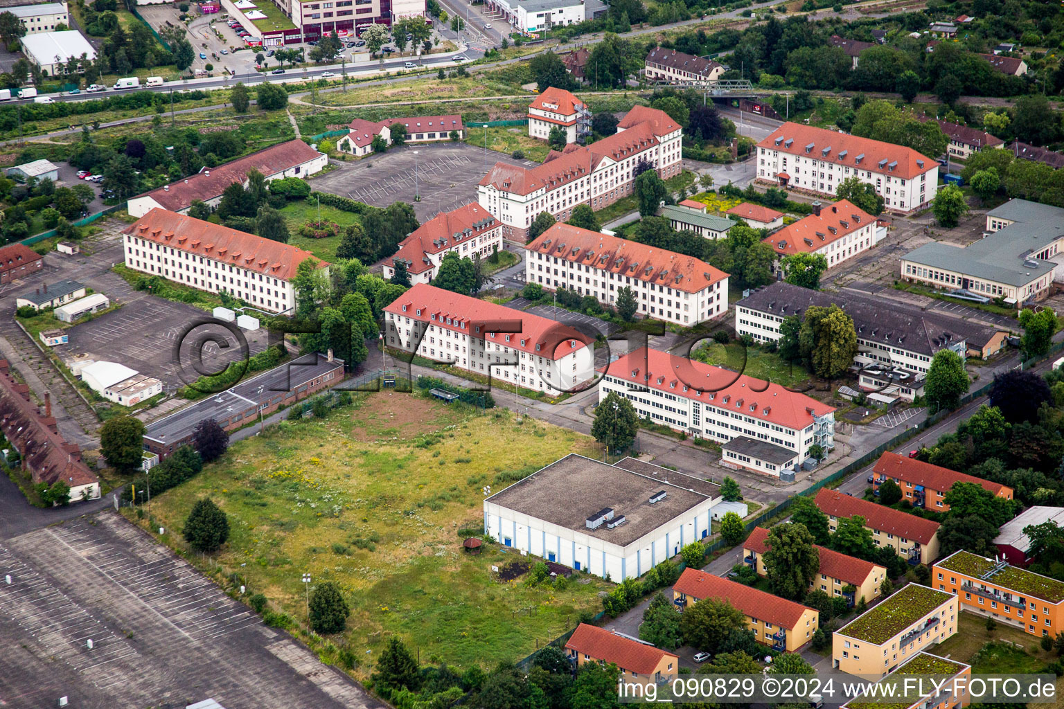 Innovation Park, AMERICA in the district Am Kirchheimer Weg in Heidelberg in the state Baden-Wuerttemberg, Germany