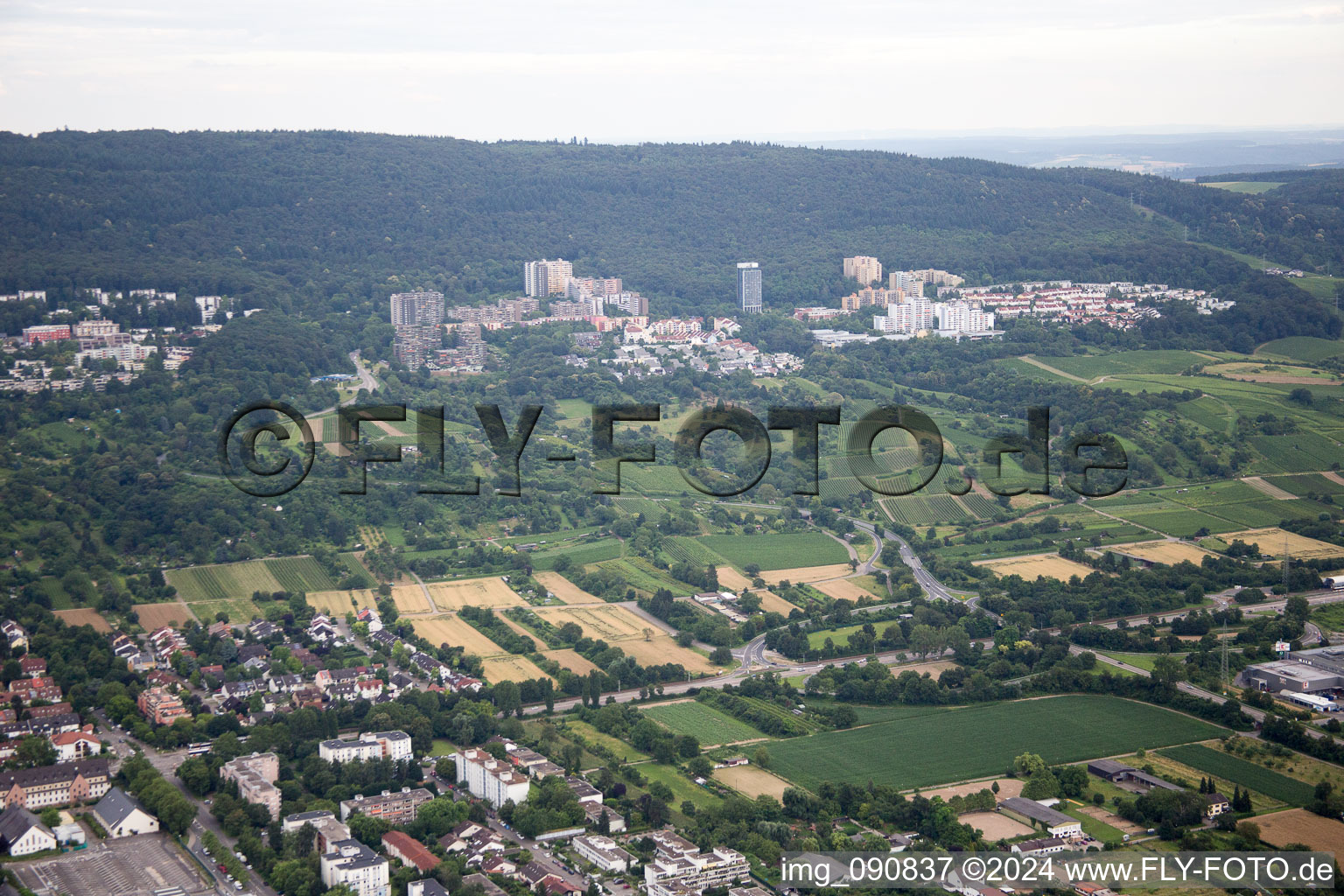 Boxberg-Emmertsgrund in the district Emmertsgrund in Heidelberg in the state Baden-Wuerttemberg, Germany