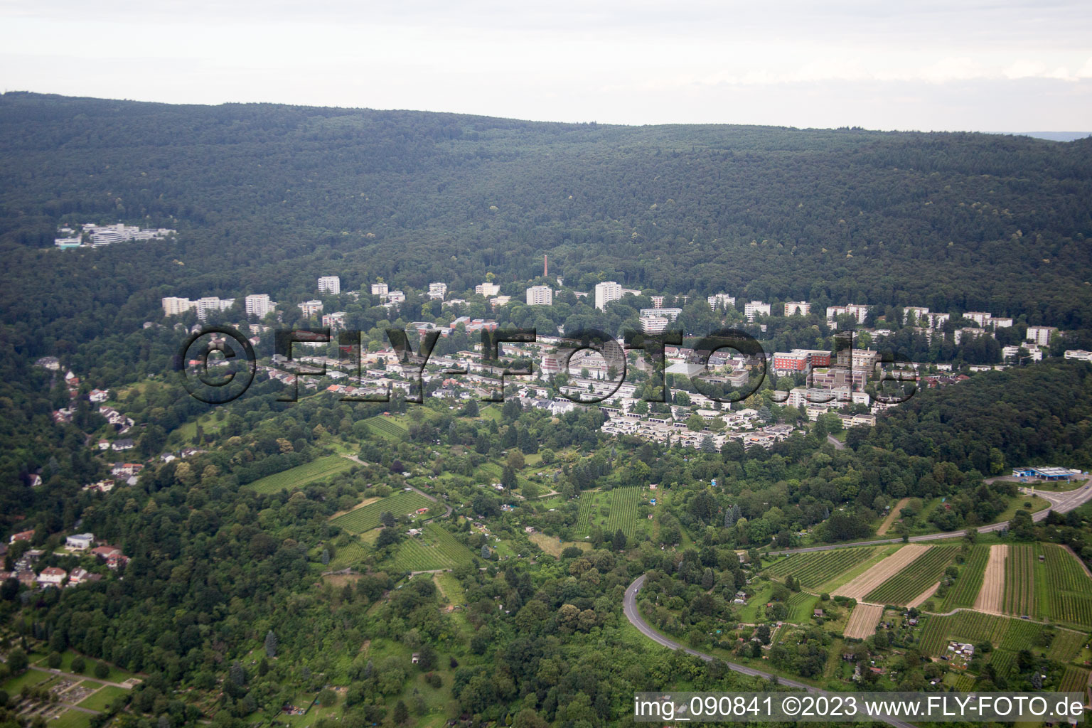 District Boxberg in Heidelberg in the state Baden-Wuerttemberg, Germany