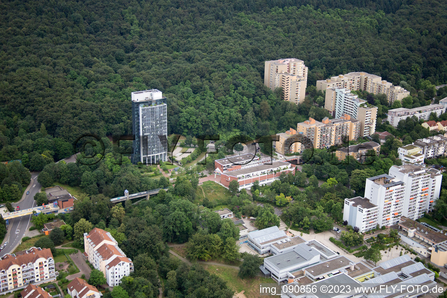 Sino German HiTech Park in the district Emmertsgrund in Heidelberg in the state Baden-Wuerttemberg, Germany