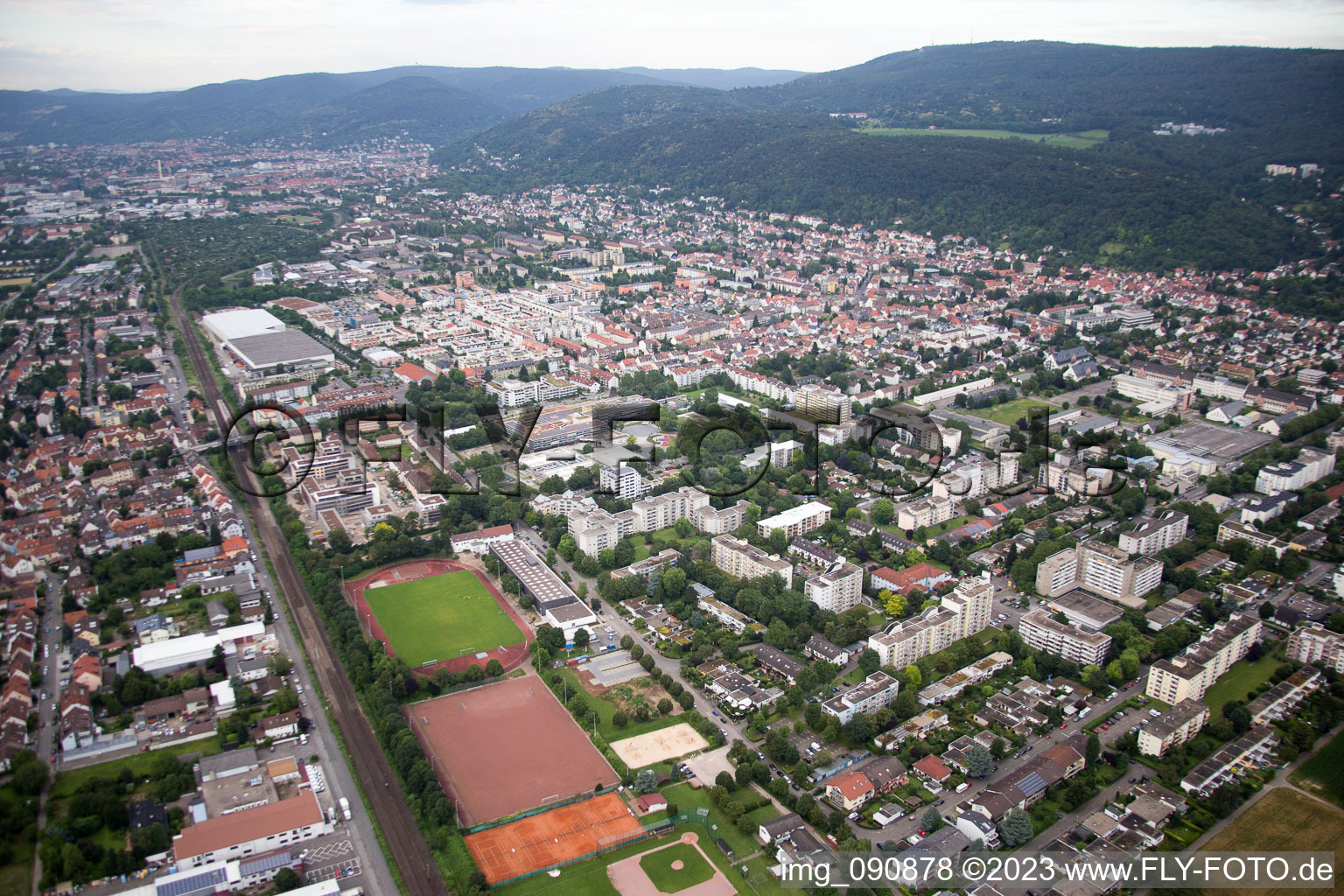 TSC Heidelberg-Rohrbach in the district Rohrbach in Heidelberg in the state Baden-Wuerttemberg, Germany