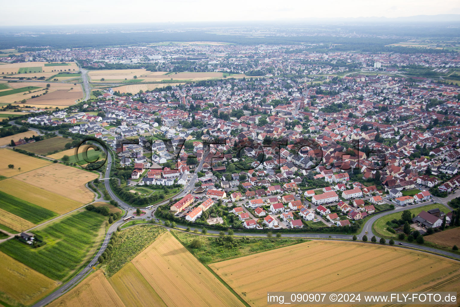 Plankstadt in the state Baden-Wuerttemberg, Germany