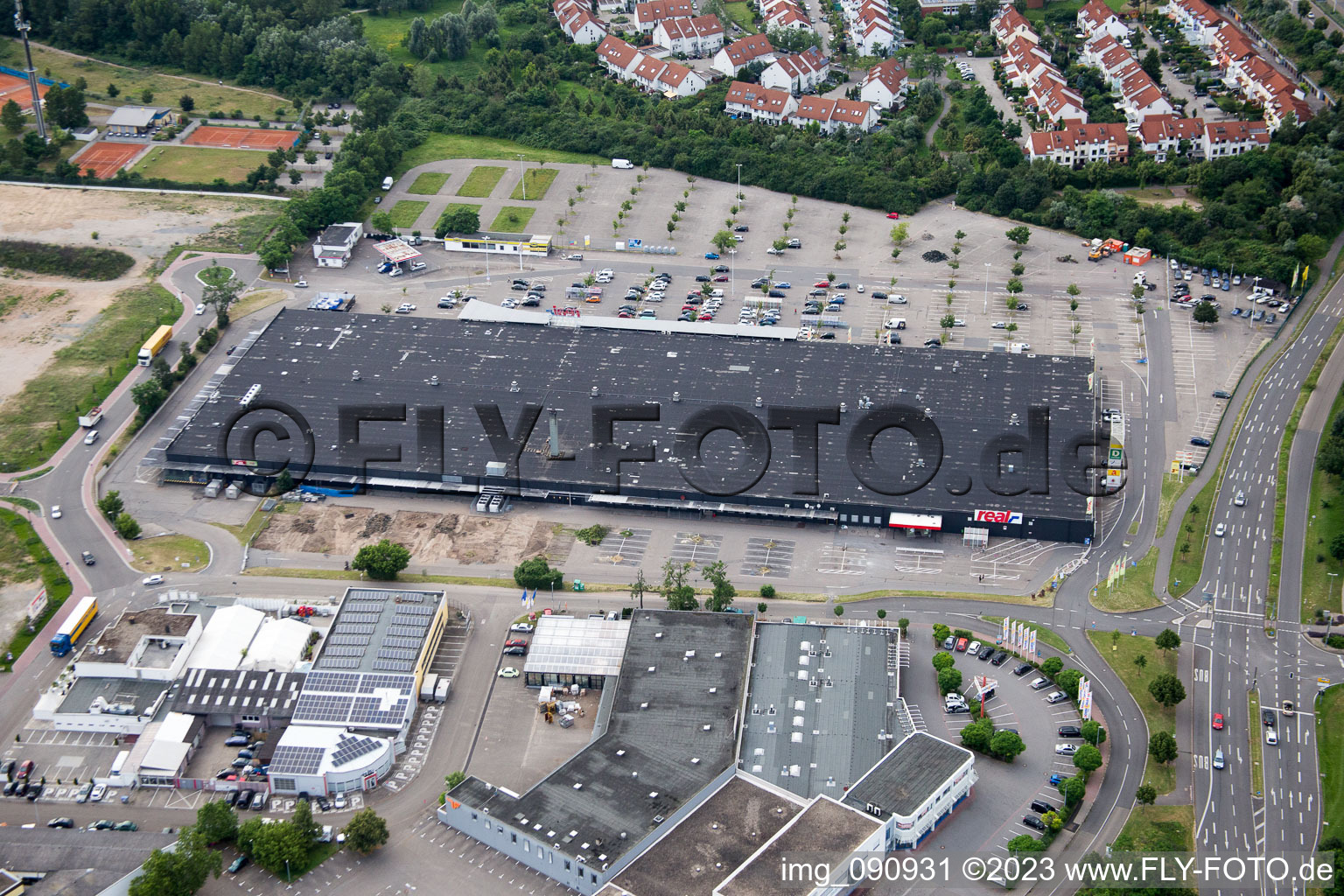 Check-in Center in Brühl in the state Baden-Wuerttemberg, Germany