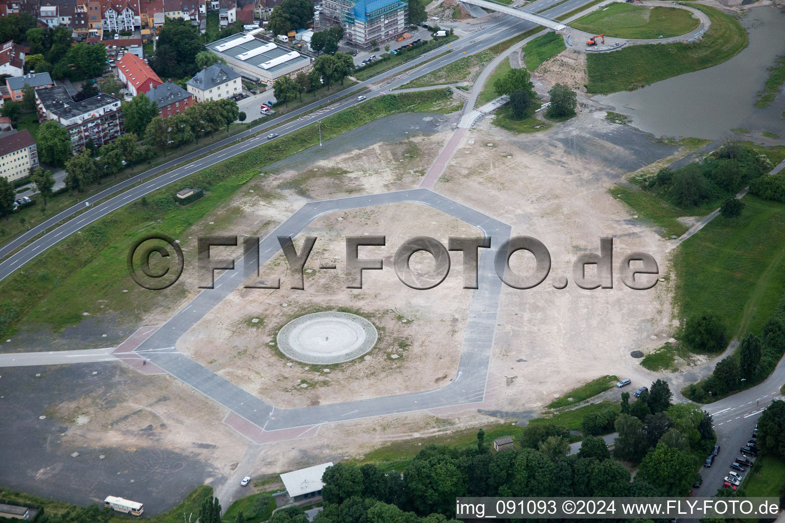 Fairground in Worms in the state Rhineland-Palatinate, Germany