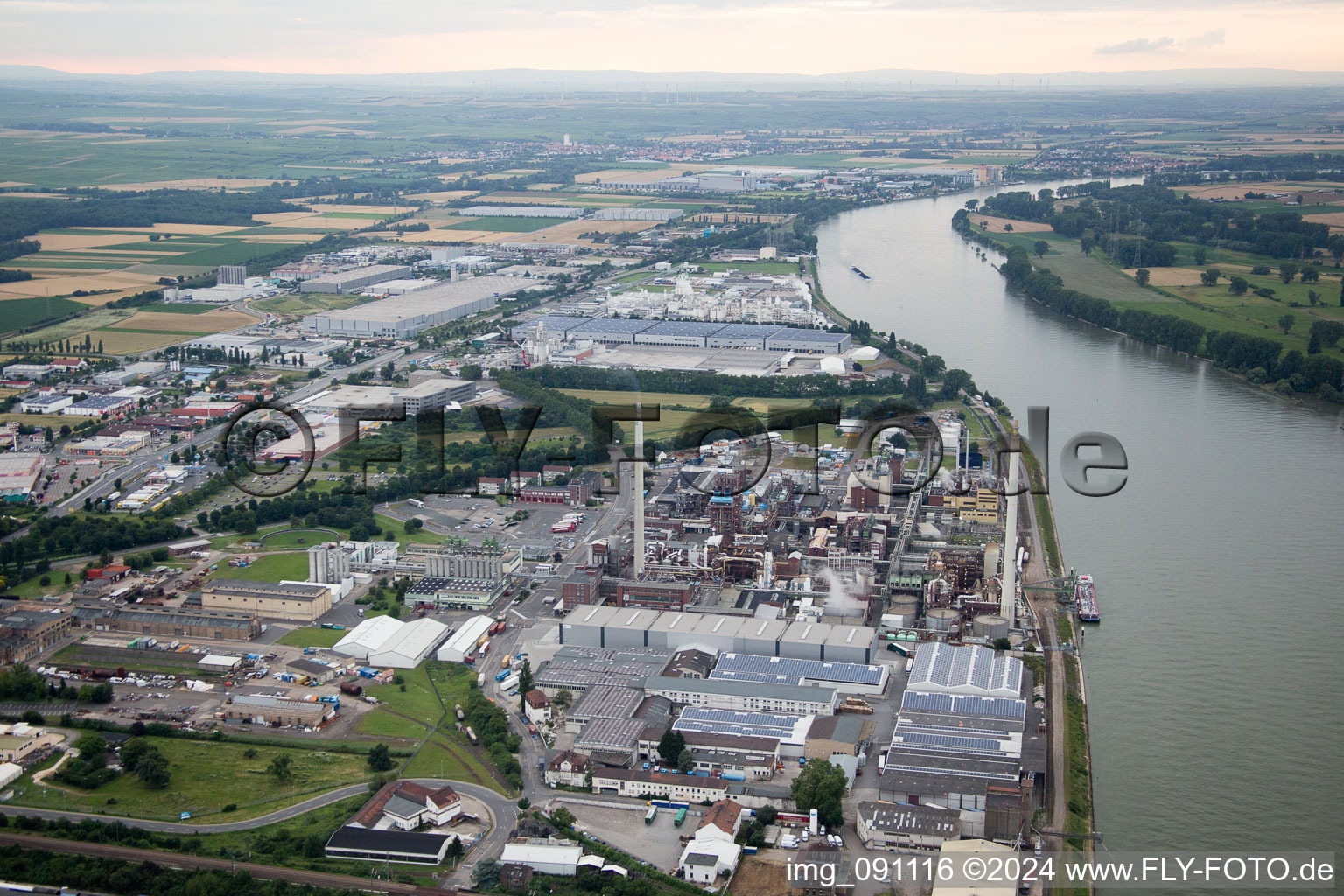 Synthomer Germany in Worms in the state Rhineland-Palatinate, Germany