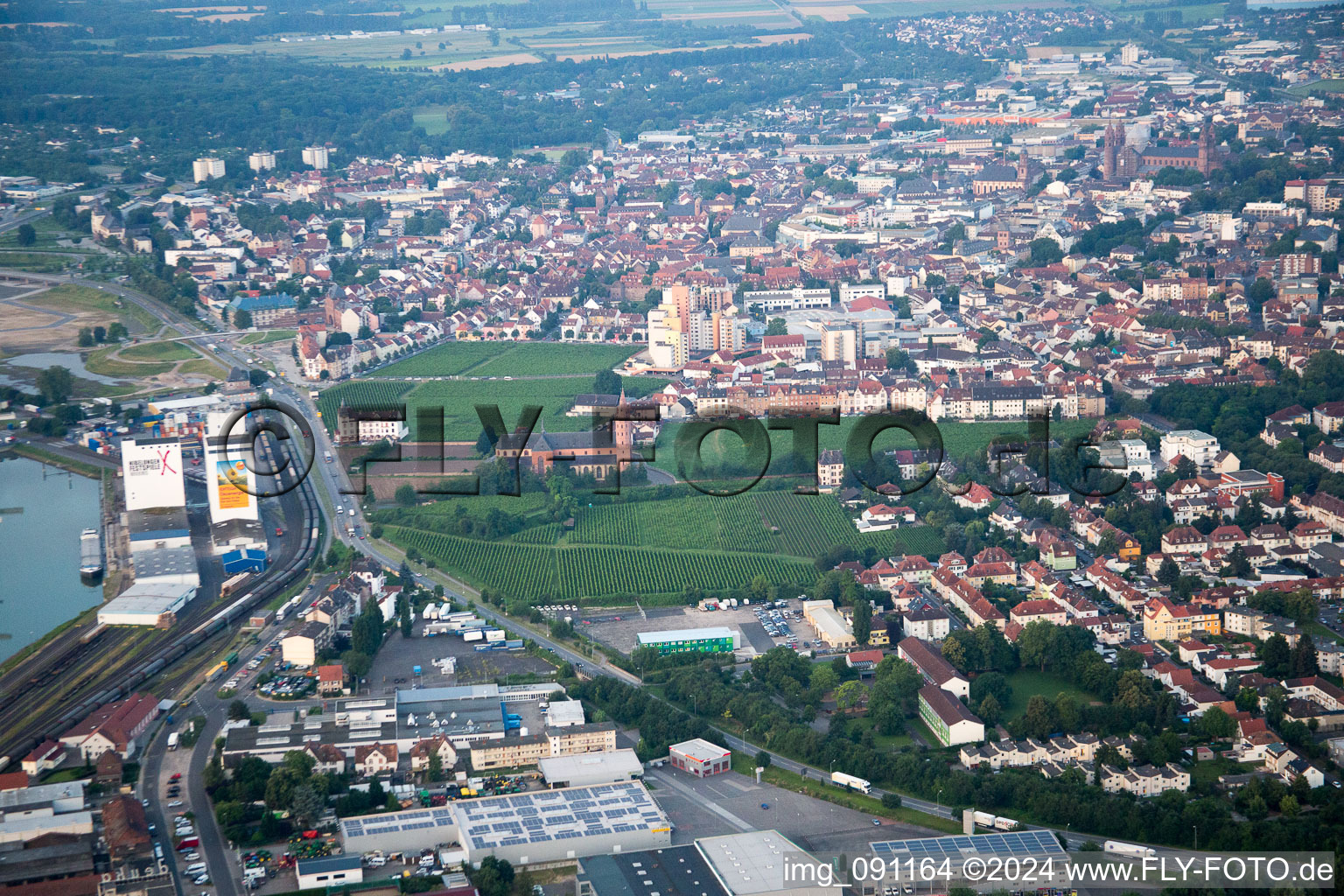 Liebfrauenkirche and monastery in Worms in the state Rhineland-Palatinate, Germany