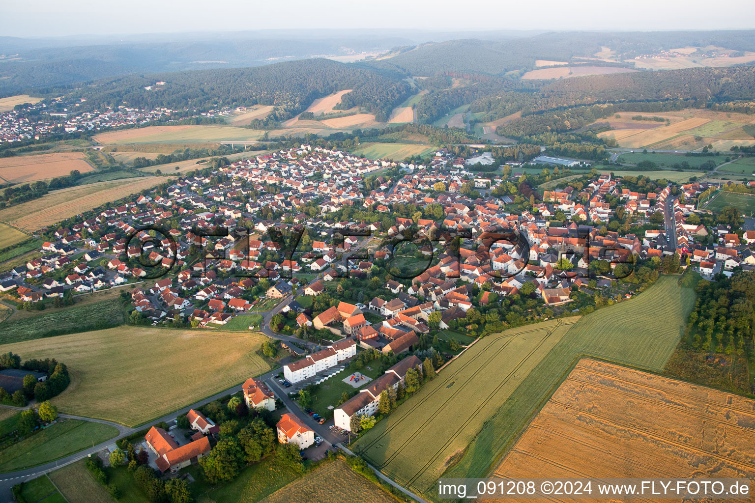 Kerzenheim in the state Rhineland-Palatinate, Germany