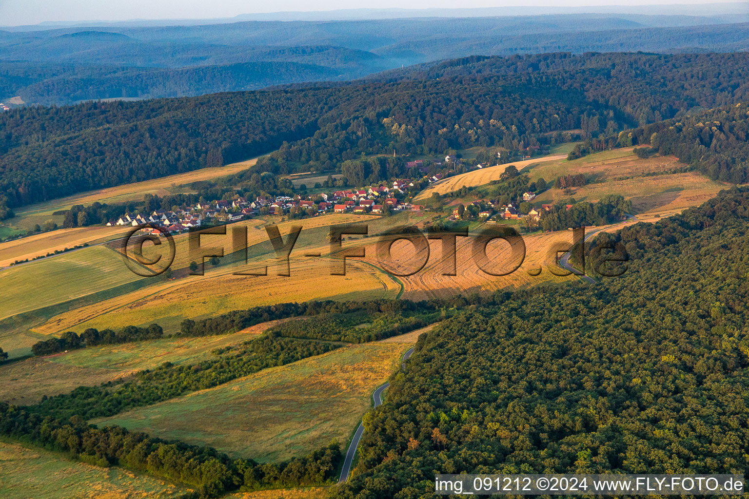 District Rosenthalerhof in Kerzenheim in the state Rhineland-Palatinate, Germany