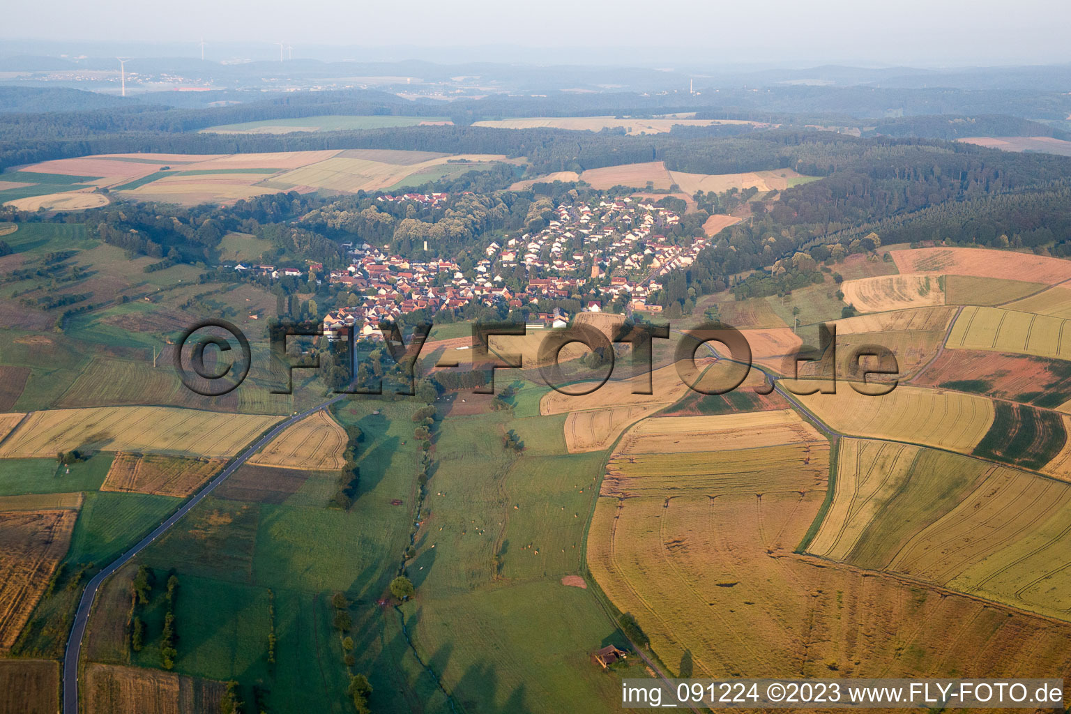 Sippersfeld in the state Rhineland-Palatinate, Germany