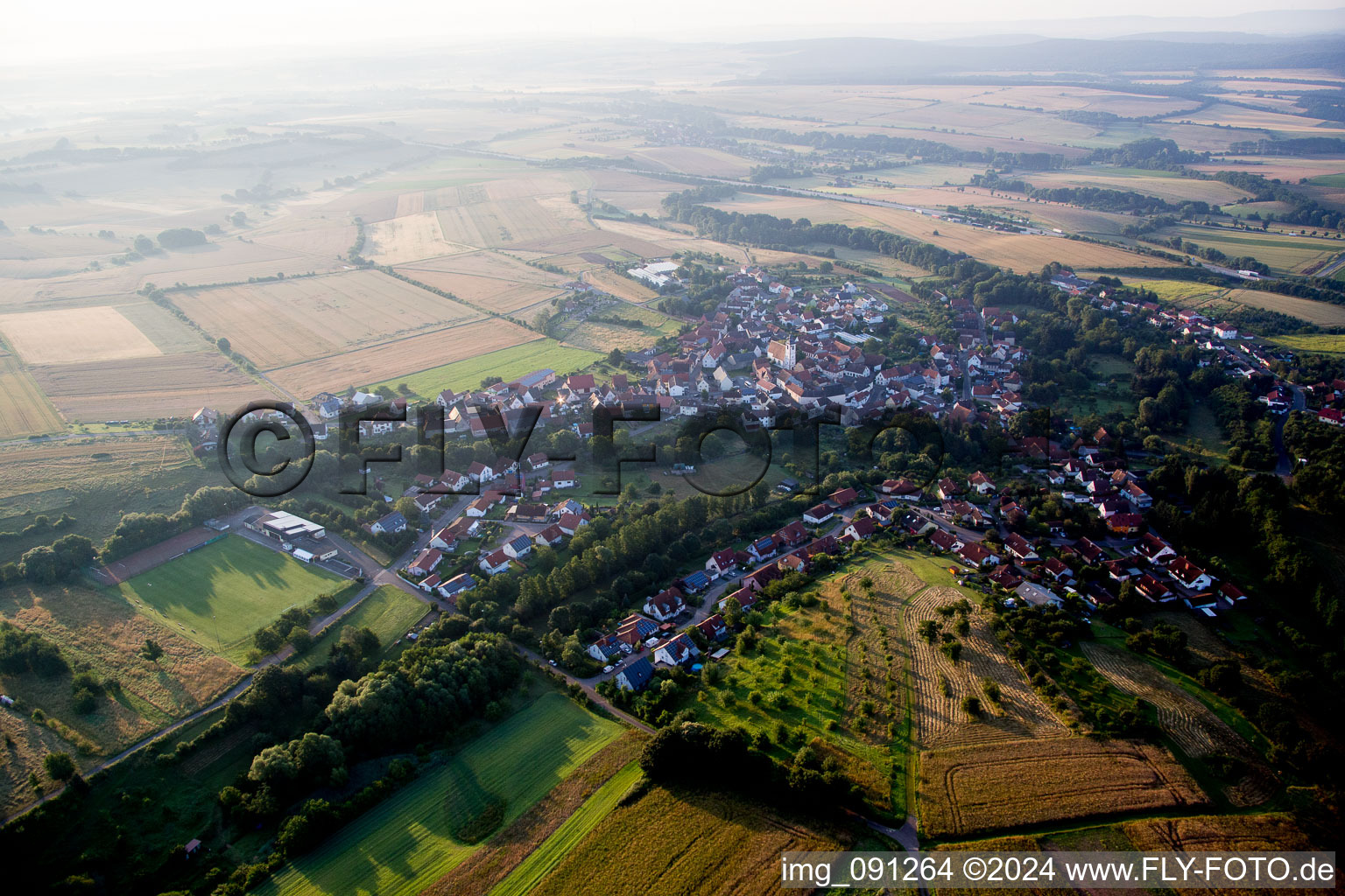 Steinbach am Donnersberg in the state Rhineland-Palatinate, Germany