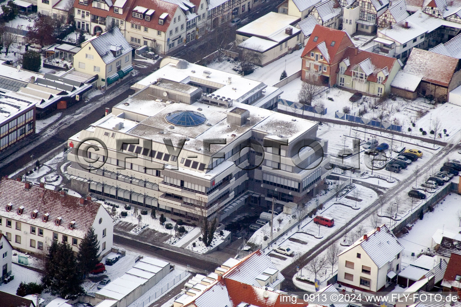 Savings Bank in Kandel in the state Rhineland-Palatinate, Germany