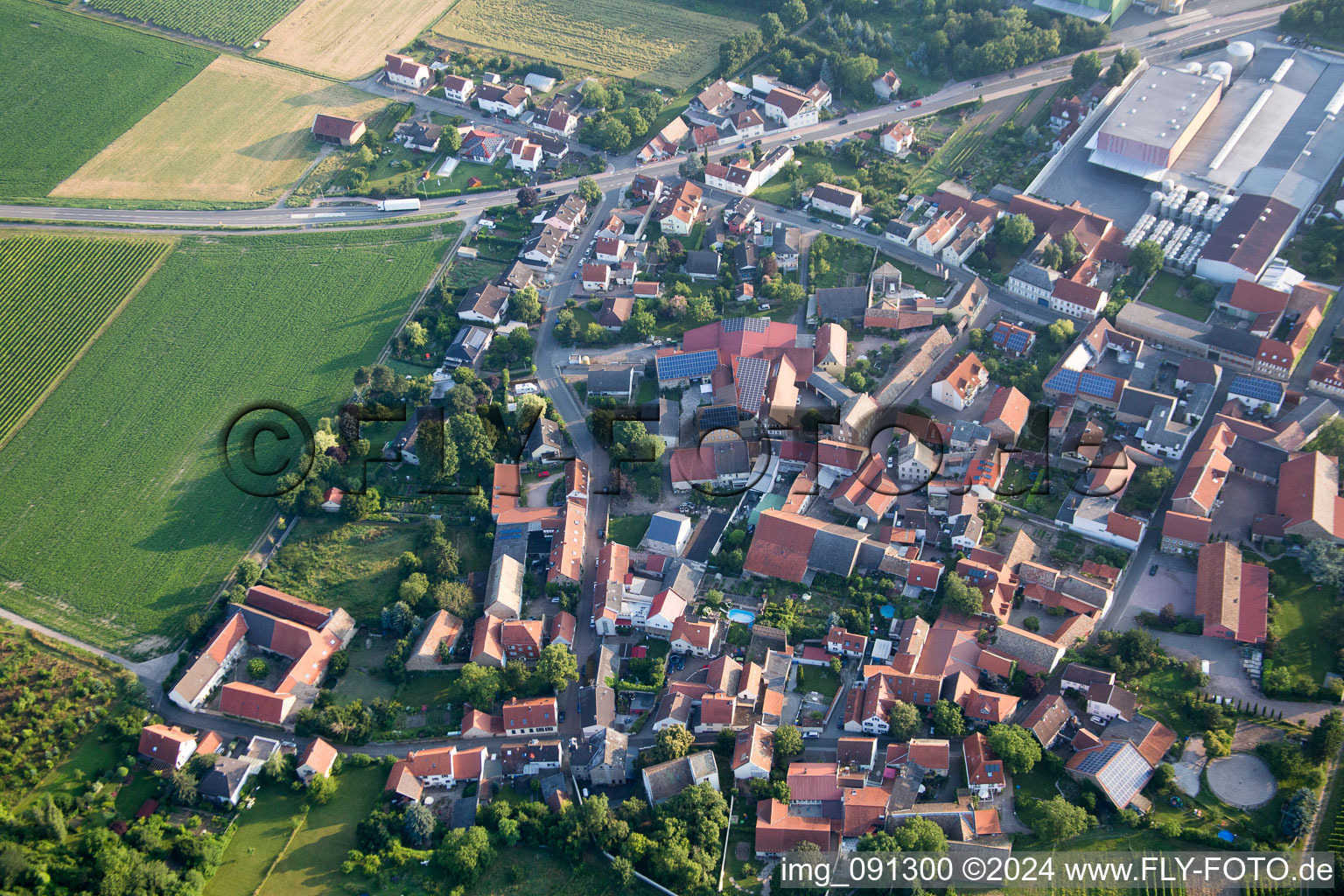 Bornheim (Alzey-Worms) in Alzey in the state Rhineland-Palatinate, Germany