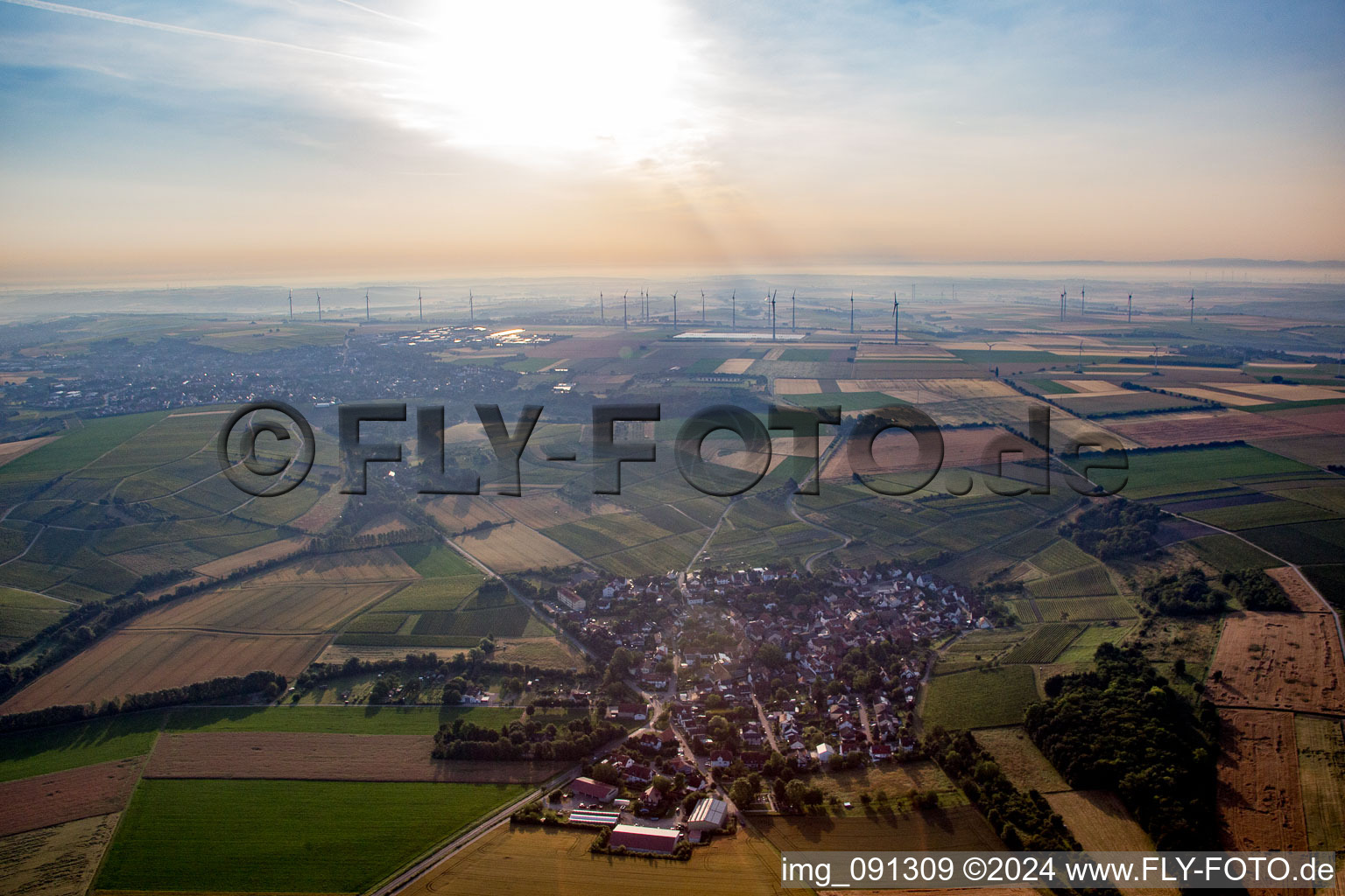 District Rommersheim in Wörrstadt in the state Rhineland-Palatinate, Germany