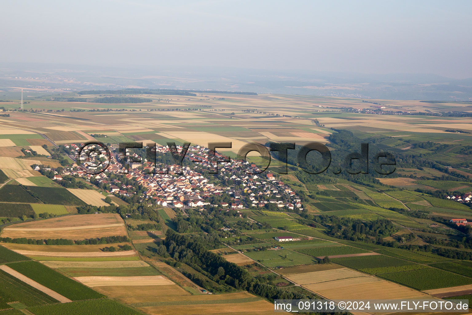 Partenheim in the state Rhineland-Palatinate, Germany
