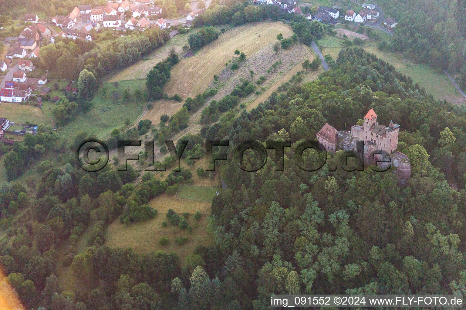 Erlenbach bei Dahn in the state Rhineland-Palatinate, Germany