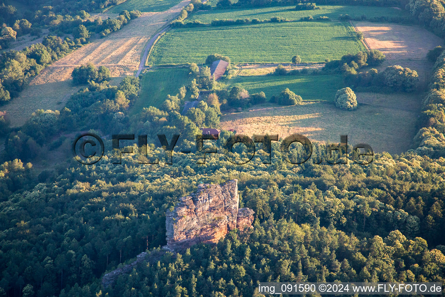 Asselstein in Annweiler am Trifels in the state Rhineland-Palatinate, Germany