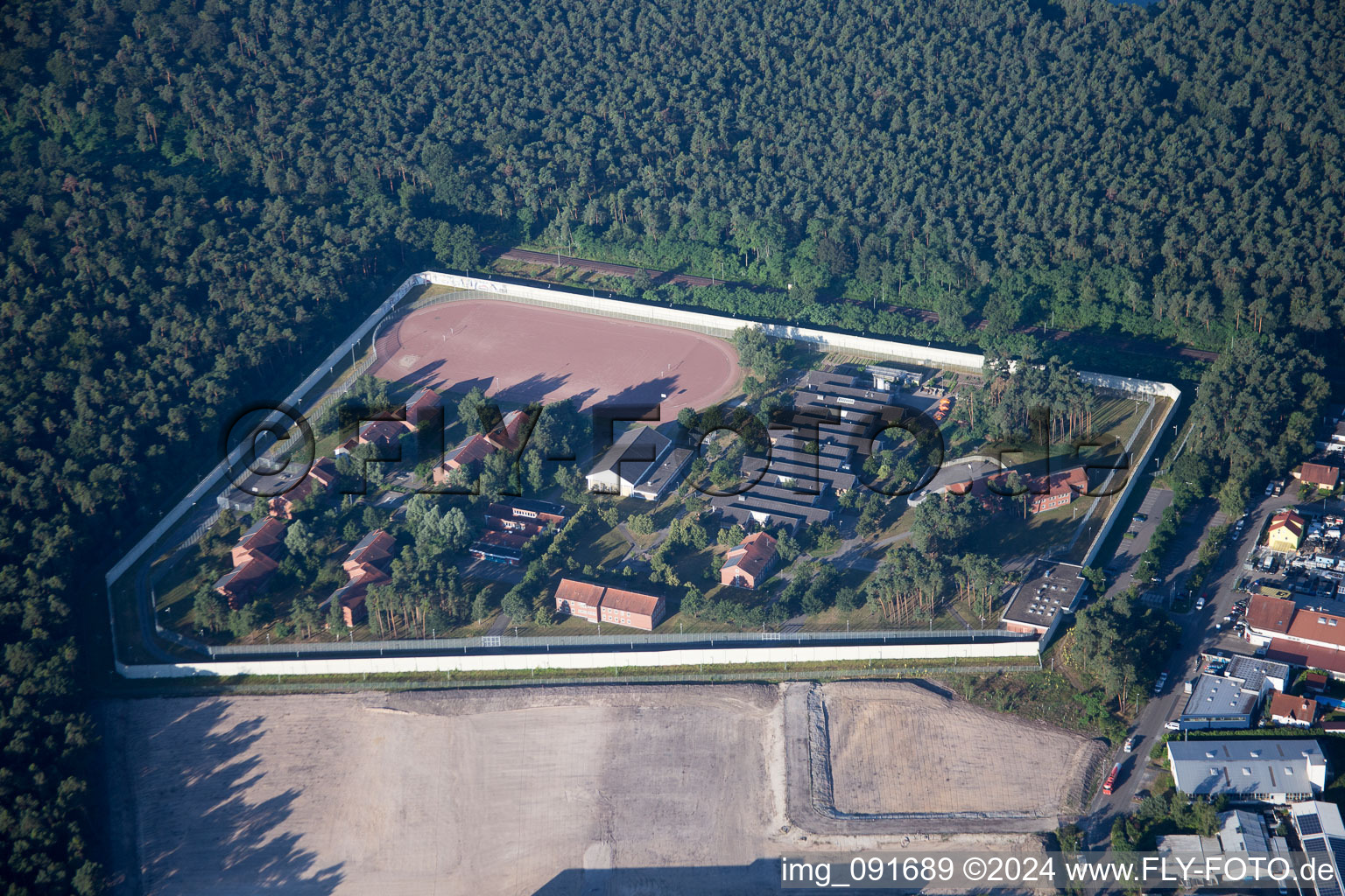 Youth prison Schifferstadt in Schifferstadt in the state Rhineland-Palatinate, Germany