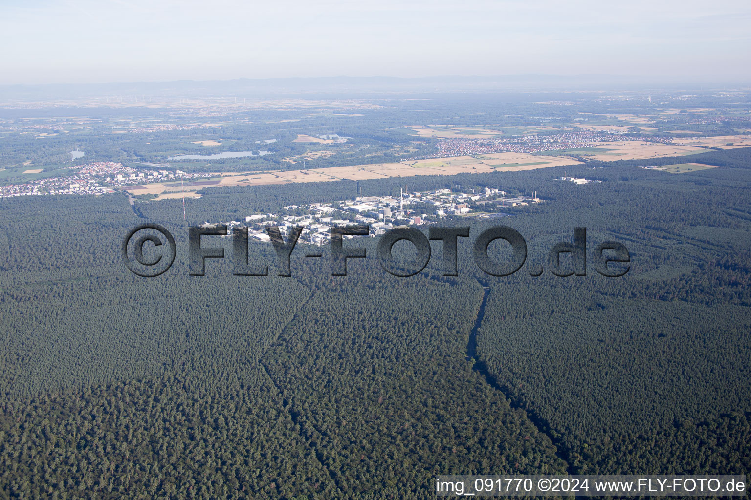 KIT North in the district Leopoldshafen in Eggenstein-Leopoldshafen in the state Baden-Wuerttemberg, Germany