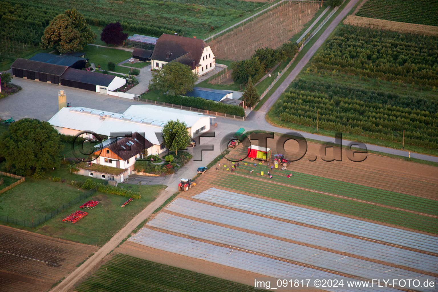 Winden in the state Rhineland-Palatinate, Germany seen from a drone