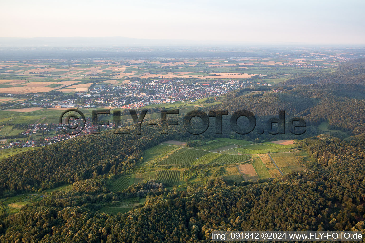 Haardtrand Wolfsteig in Pleisweiler-Oberhofen in the state Rhineland-Palatinate, Germany