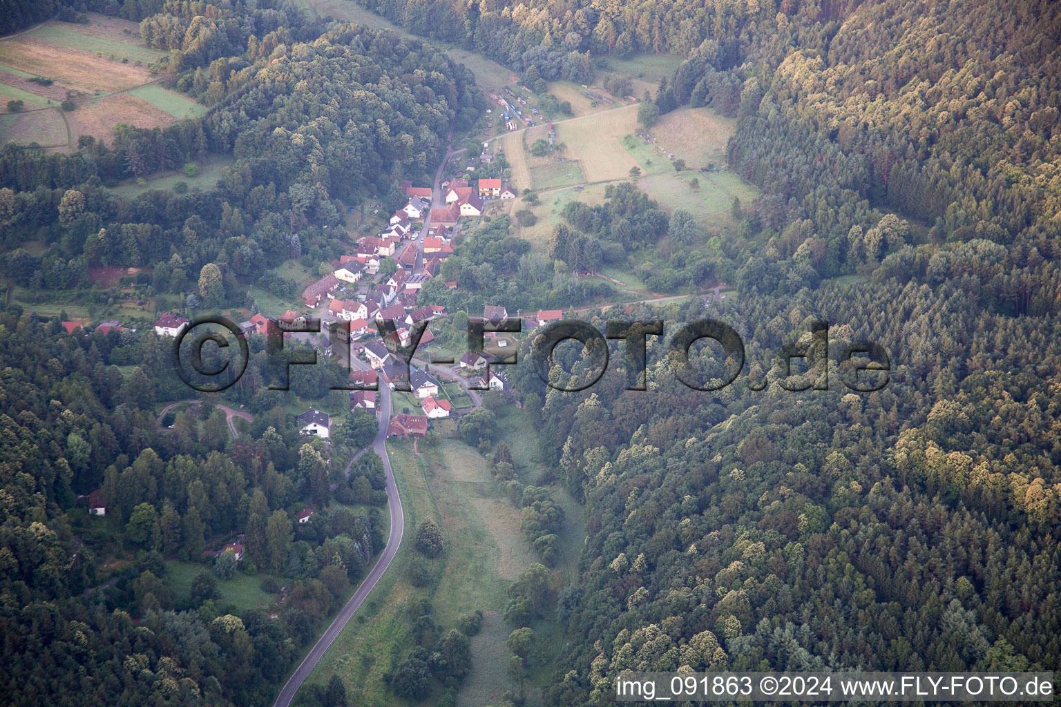 Dimbach in the state Rhineland-Palatinate, Germany